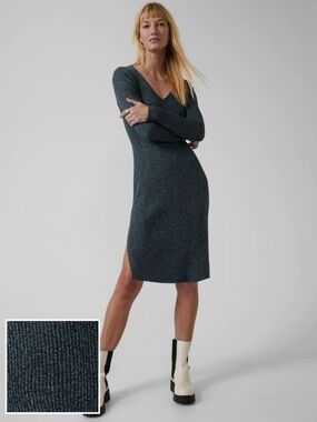 Athleta Reverie Sweater Dress Size Large